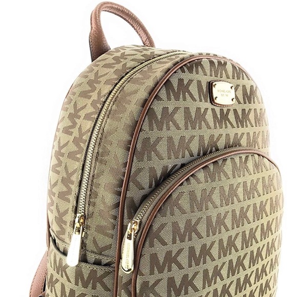 Michael Kors Handbags - Michael Kors Abbey Monogram Mini Backpack
